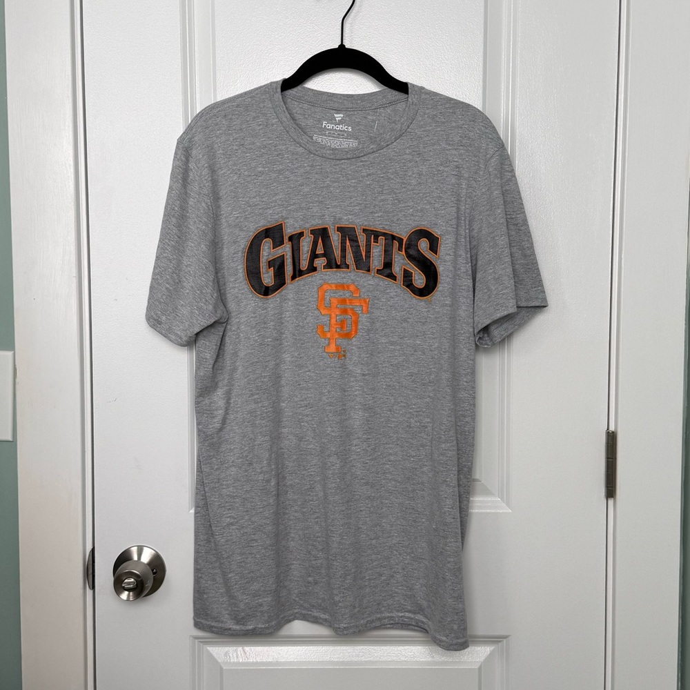 Fanatics Gray San Francisco Giants T-Shirt